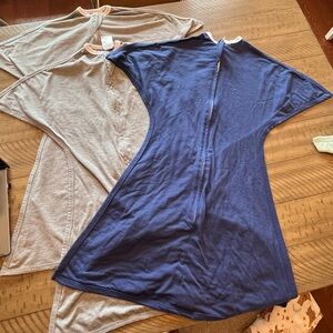 Zipadee Zips Blue and Gray Sleepsacks